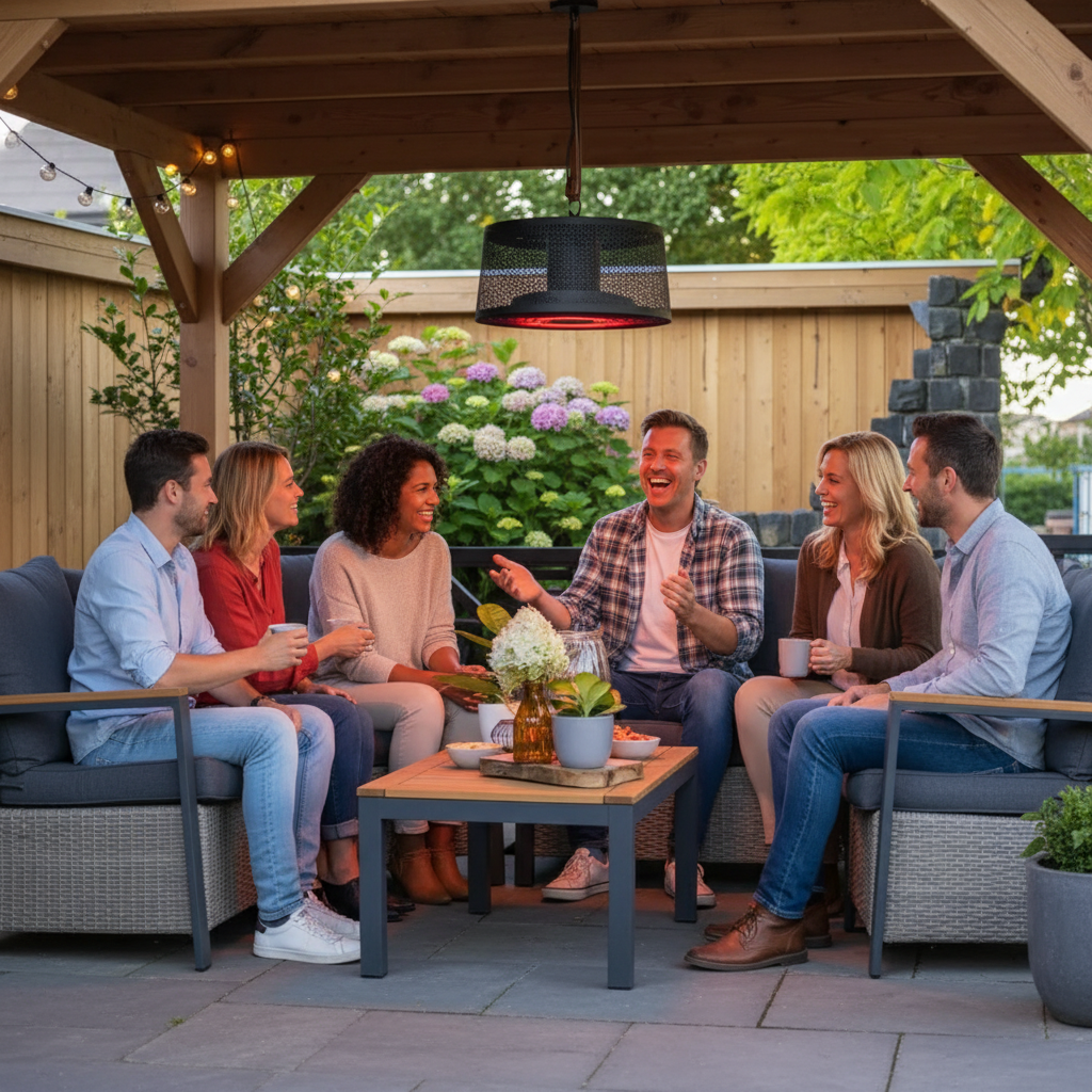 5 Wege, Ihre Veranda im Herbst warm und gemütlich zu halten