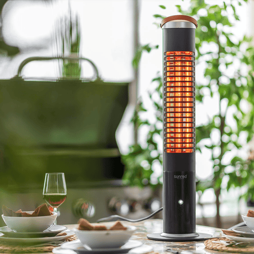 Apollo Ultra SMART Tischheizer, Schwarz – 1200 Watt