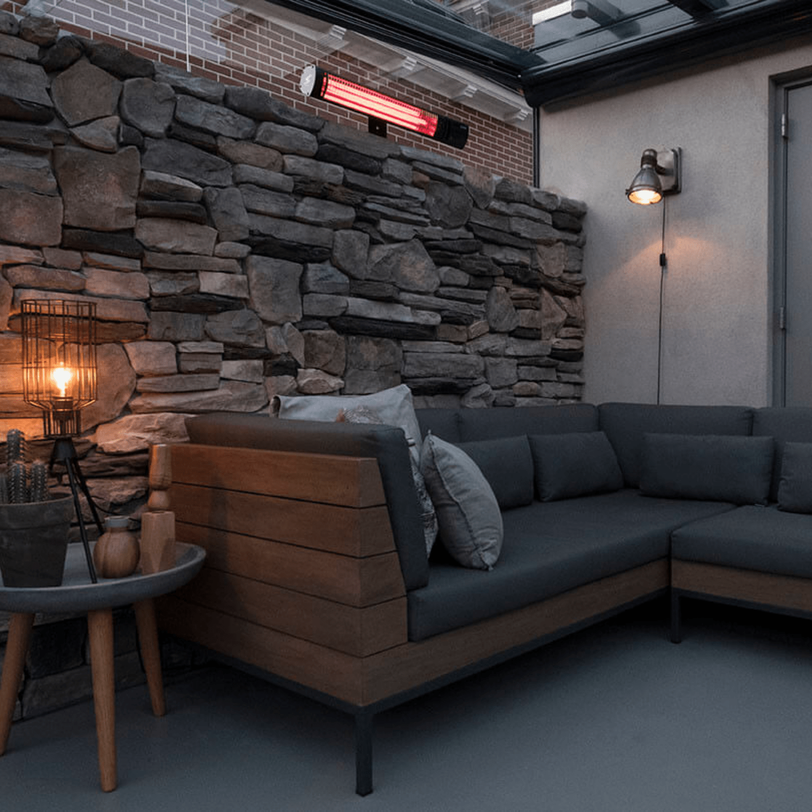 Eurom Golden 2000 Shadow Terrassenheizer 2 Stück