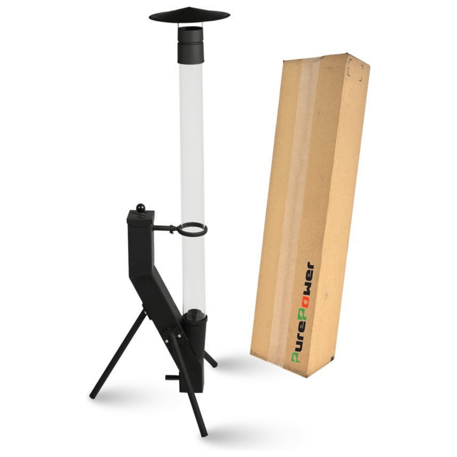 Pure Power Pellet Terrassenheizer – 175 cm – Rauchfreie Flamme (1,2 m)