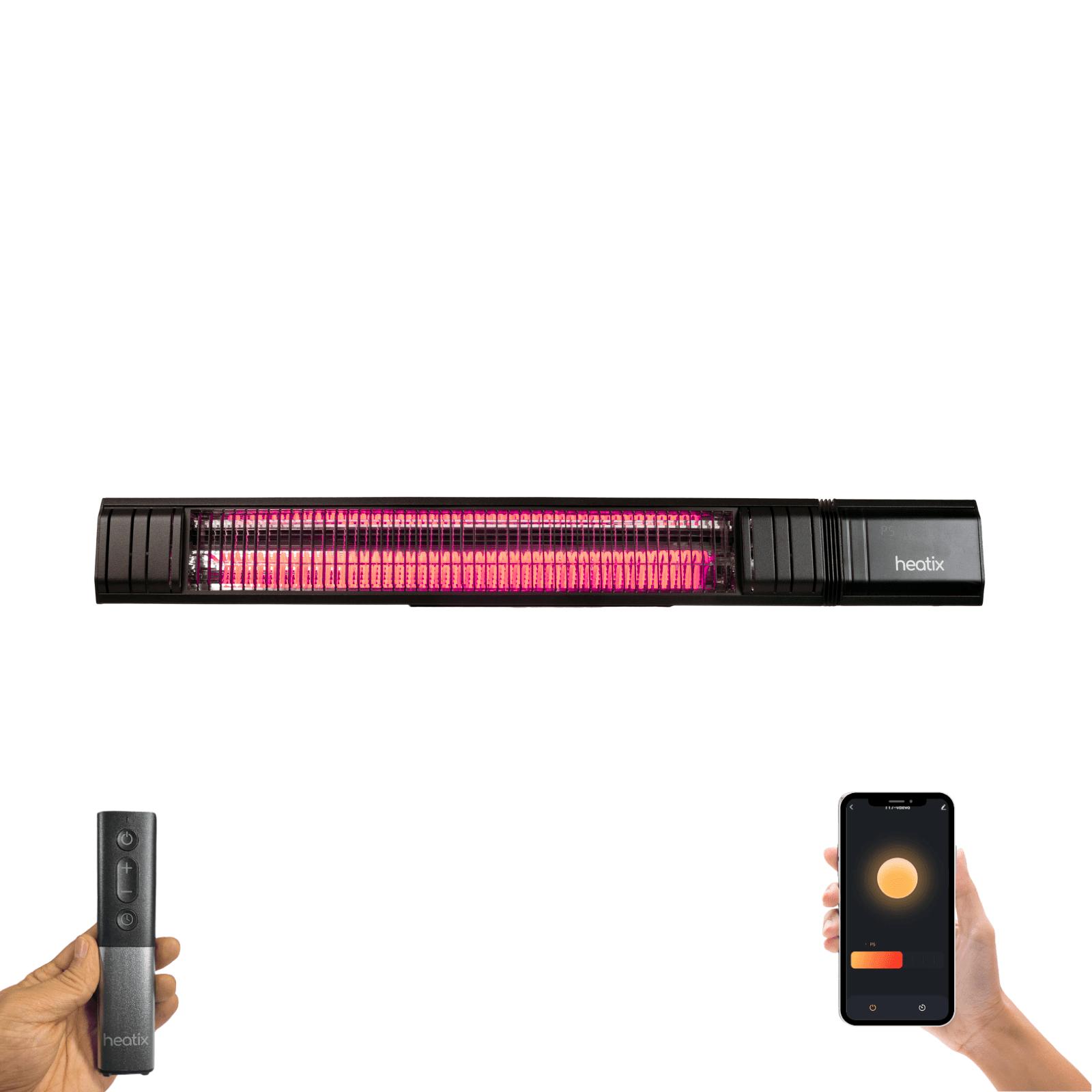 Smart Golden Shadow Heater 2500W | Heatix Terrassenstrahler