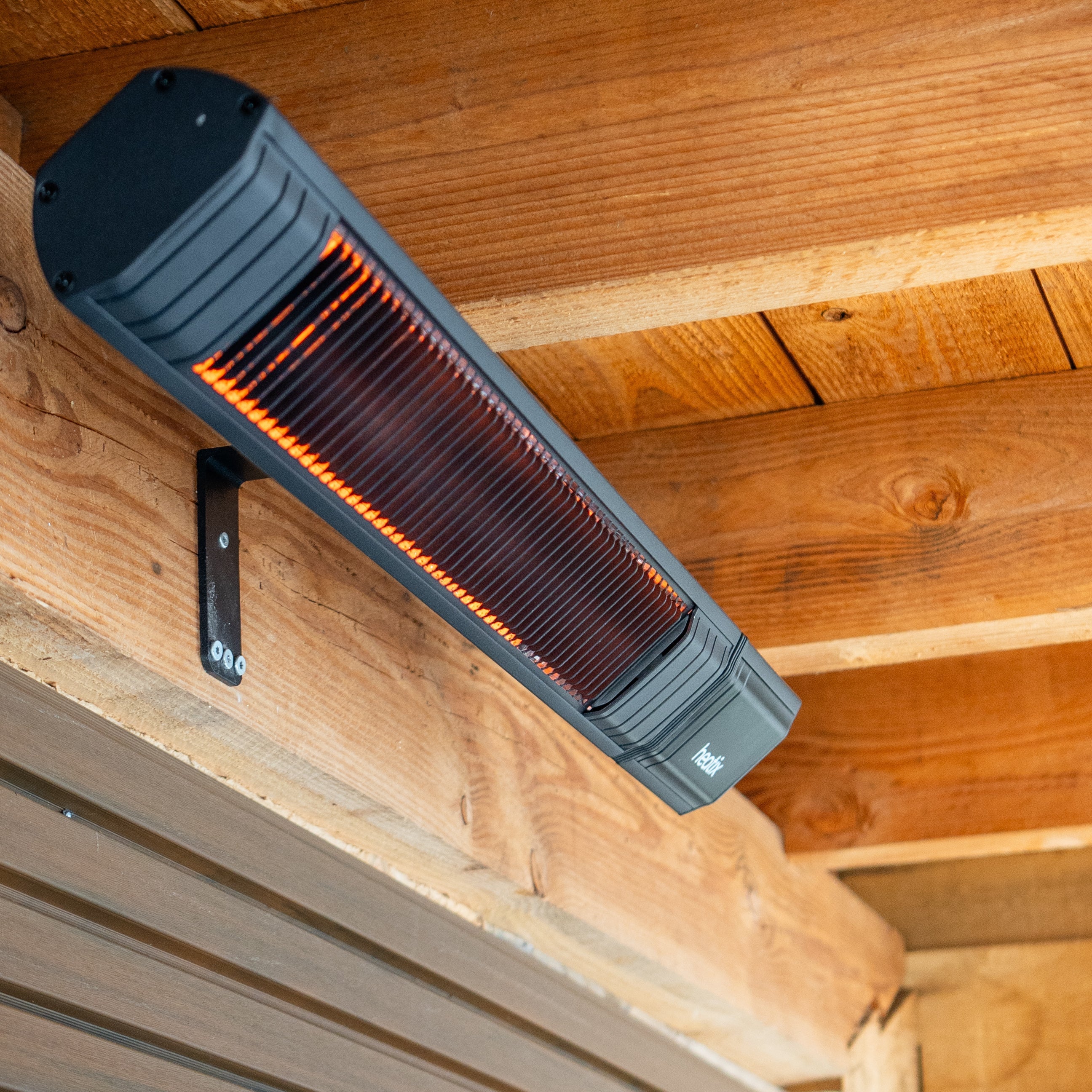 SMART Wandmodell Heizstrahler 2500W | Heatix Terrassenheizer 2 Stück