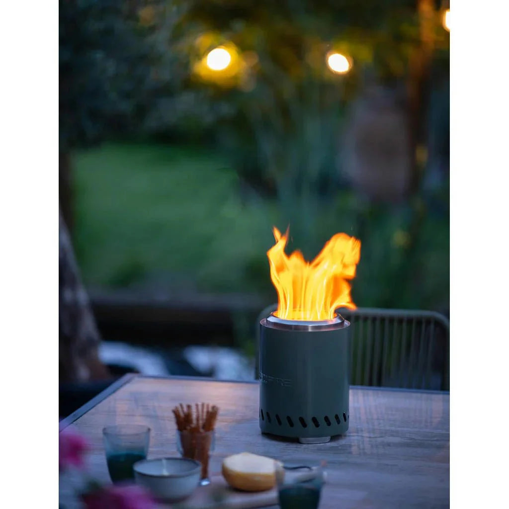 Volcano Pellet-Tischfeuer klein, Olivgrün