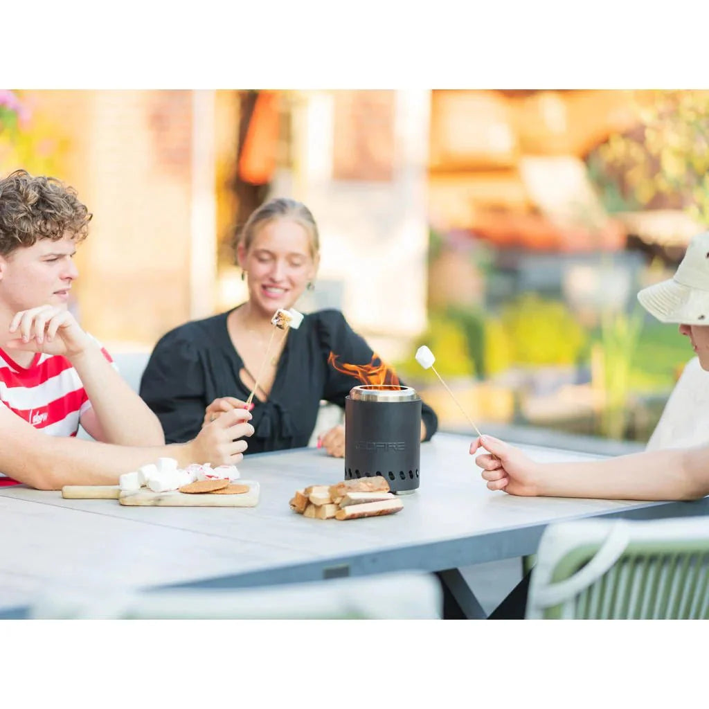 Volcano Pellet-Tischfeuer klein, Schwarz