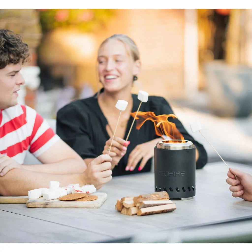 Volcano Pellet-Tischfeuer klein, Schwarz