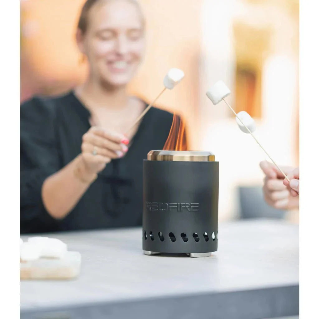 Volcano Pellet-Tischfeuer klein, Schwarz