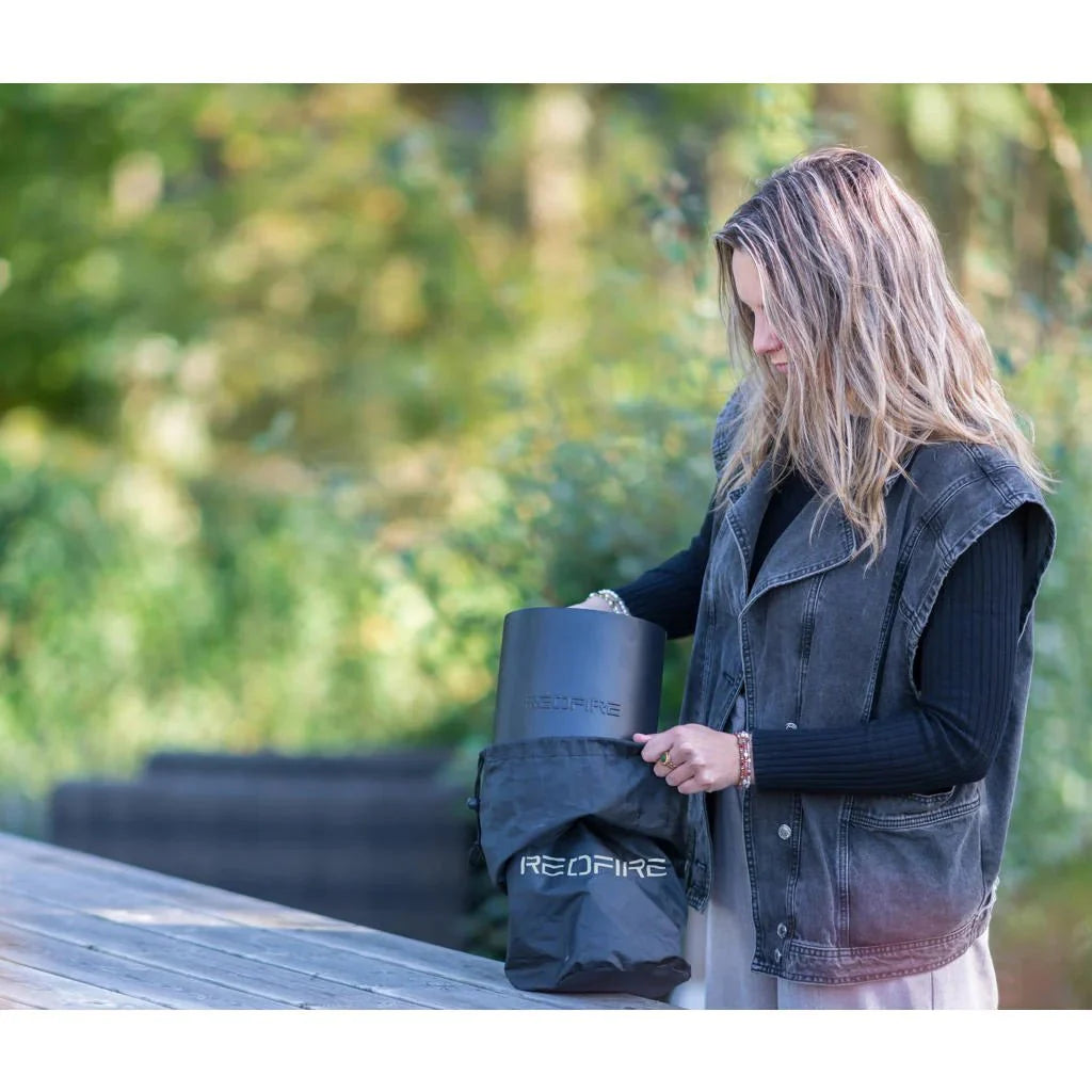 Volcano Pellet-Tischfeuer Medium, Schwarz